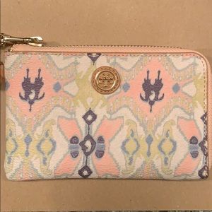 Tory Burch printed wristlet